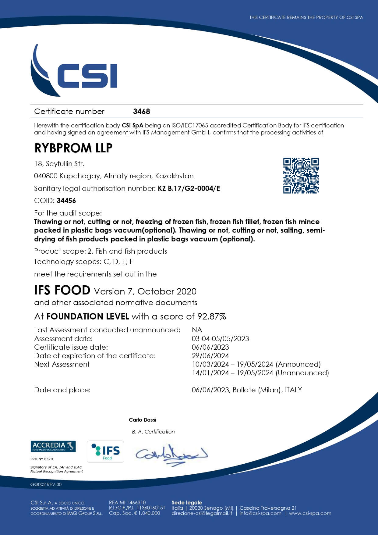 Certificate_IFS